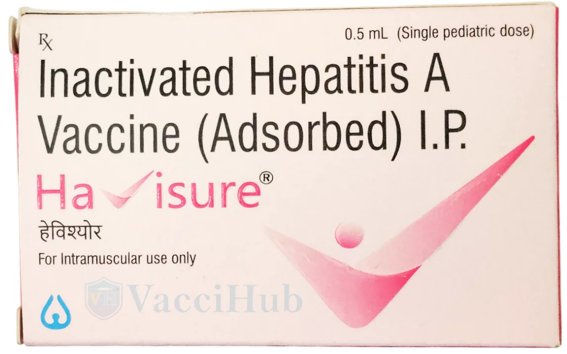 HAVISURE Inactivated Hepatitis A Vaccine by IIL Box Label