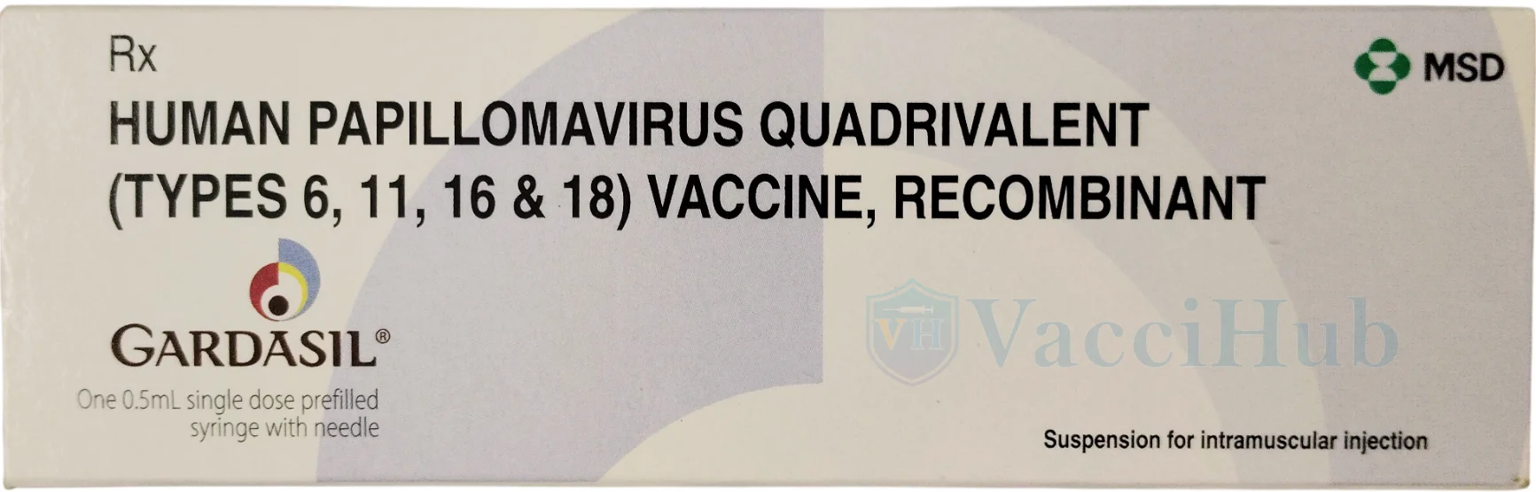GARDASIL 4 HPV Vaccine Box