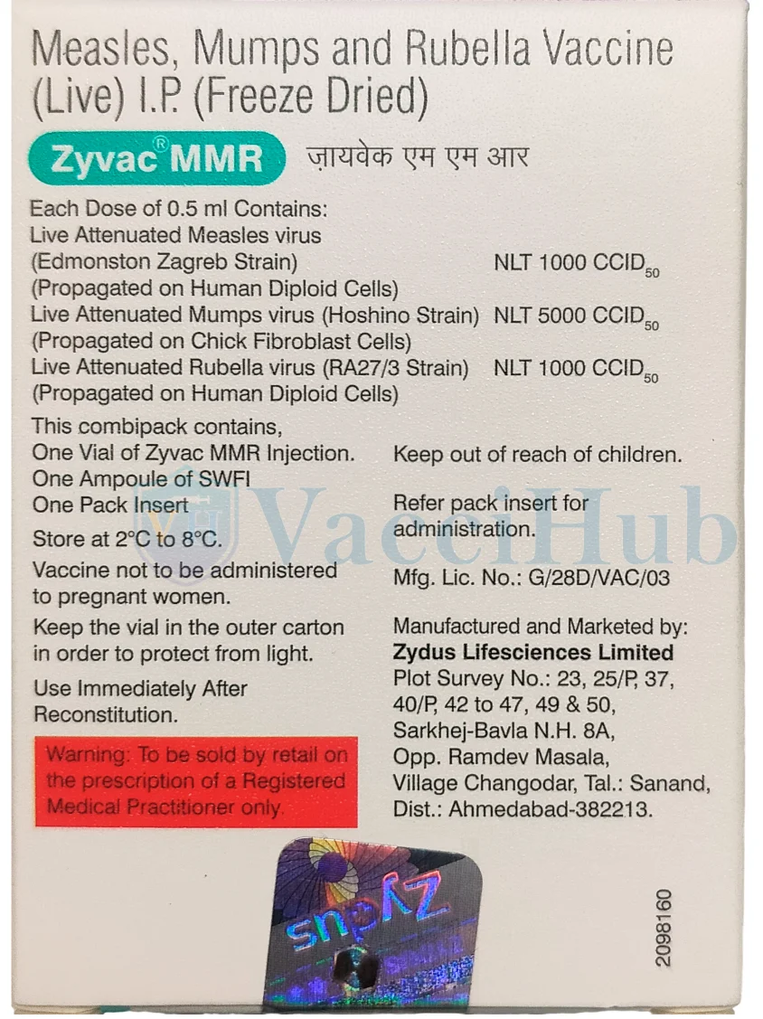 ZYVAC MMR back pack