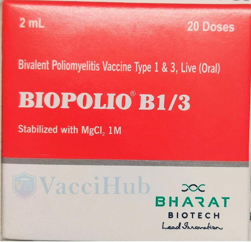 BIOPOLIO (B-OPV) Bharat Biotech Bivalent Oral Polio Vaccine