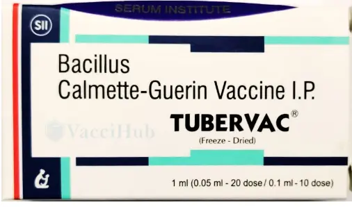 TUBERVAC BCG Vaccine by Serum Institute of India Box Front